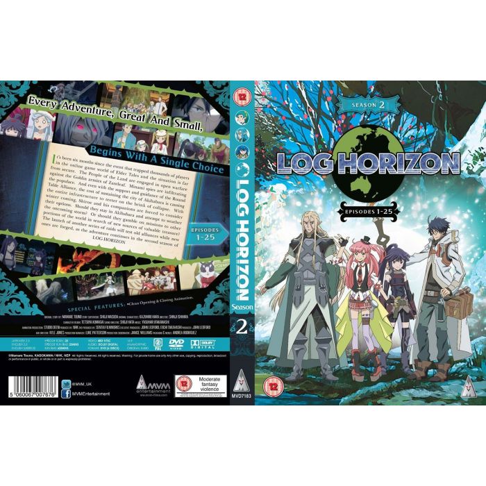 Log Horizon S2 Collection Animedvds